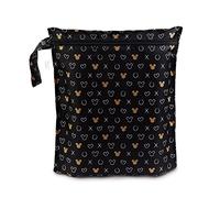 Bumkins Disney, Borsa impermeabile per bambini, da viaggio, da nuoto, pannolini in tessuto, parti della pompa, piscina, spiaggia, abbigliamento da palestra, articoli da toeletta, gancio al passeggino