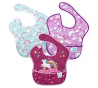Bumkins Super Bib 3 Pack, Set Bavaglini, 3 pezzi