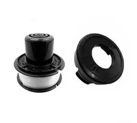 Bump Cap Plus Bobina per Blackdecker St4000 St4050 St4500 String Trimmer Parte di ricambio 682378 a 02 Robusta testa di alimentazione in plastica con gruppo bobina di linea
