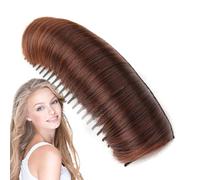 Bump It Up Tamponi per capelli per capelli invisibili | Strumento di inserimento per acconciatura con tampone invisibile per capelli - Cuscinetti per aumentare il volume, leggeri e naturali,