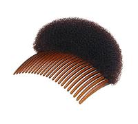 Bump It Up Volume Hair Styling Clip Maker Hair Insert Tool Accessori per capelli multifunzione con pettine per donne Acconciatura istantanea marrone