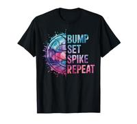 Bump Set Spike Repeat Divertente Maglietta