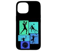 Bump Set Spike Repeat Pallavolo Magliette per Ragazze Donne Ragazzi Custodia per iPhone 15