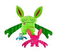 Bumpas 3 Pack include: Animale cuscino ripieno ponderato con a sorpresa Bumpaloo e Thumper - peluche morbido e coccolone per comfort e supporto senso