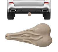 Bumper Balls Bull Nuts - Funny Trailer Hitch Cover for Vehicle Exterior | Robust Gag Prank Design Adds Humor Men Him Family Friends Car Truck SUV Use, 16.5x8.6x4.1cm