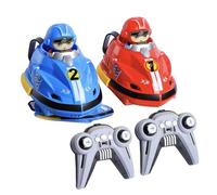 Bumper Cars - Remote Control Bumper - 15cm Rc Car Toy - Rechargeable Rc Bum-per Car Made of Durable Pp Material Thrilling Playtime Fun Ideal for Kids Indoor Races, Birthday, Games