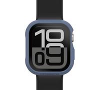 OtterBox Bumper Eclipse con Protettore schermo in Vetro Temperato integrato per Apple Watch Series 10-42mm, antishock e cadute, sottile e protettivo per schermo e bordi dell' Apple Watch, Blu