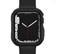 Bumper OtterBox Eclipse con Protettore schermo in Vetro Temperato integrato per Apple Watch Series 9/8/7-41mm, antishock e cadute, protettivo per schermo e bordi dell' Apple Watch, Nero