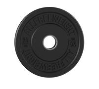 Bumper plate AFW nero - 25kg