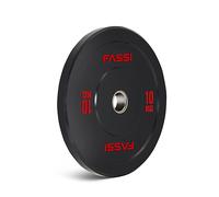 Bumper plate Olimpionico gommato 10 kg Fassi
