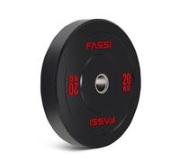 Bumper plate Olimpionico gommato 20 kg Fassi