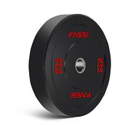 Bumper plate Olimpionico gommato 25 kg Fassi