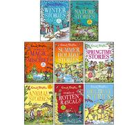Bumper Short Story 8 Books Collection Set By Enid Blyton Including Over 200 Stories (Animal, Nature, Springtime, Summer, Magic and Mischief, Winter, Rotten Rascals & Holiday Stories)