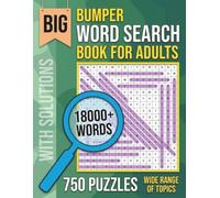 Bumper Word Search Book For Adults: A Giant Wordsearch Book | 750 Themed Puzzles With Solutions | Over 120 Hours Of Fun | Relaxing & Brain Stimulating Big Word Games | Activity Book for Adults