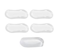 Bumpers Sedile WC Timbro Generale Chiaro | 5 Forte Adesivo Ressivo Cunei Bidet Posteriore, Coperchio Coperchio Del WC In Silicone Per La Casa, Hotel, Ospedale