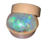 Bun Stress Toy - Food Shaped Fidget, Glitter Relaxation Tool, Soft Antistress Relief Device, Sensory Comfort Pressure Release Aid | Fun Stress Toy for Kids Adults Students Workers Home