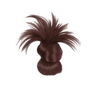 Bun Wig, Claw Clip Messy Buns, Comfortable Faux Hairpieces Extension, Fake Updo for Women, Ideal for Travel, Parties, Casual Wear, Easy Styling, Volume Natural Look, Dark Brown