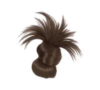 Bun Wig, Claw Clip Messy Buns, Comfortable Faux Hairpieces Extension, Fake Updo for Women, Ideal for Travel, Parties, Casual Wear, Easy Styling, Volume Natural Look, Dark Brown
