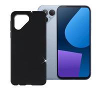BUNAL Cover per Fairphone 5 (6.46"), Custodia per Antiurto Antigraffio Protettiva Case Ultra Sottile Silicone Custodie per Fairphone 5 - Nero