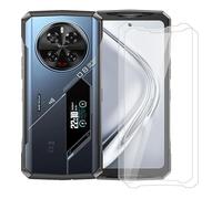 BUNALFaa 2 Pack Vetro Temperato per Doogee V40 Pro (6.78") Pellicole Temperato Film Protector Screen Protettive - Niente bolle Schermo eccellente Pellicola Film Protettivo