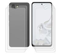 BUNALFaa 5 Pack Vetro Temperato per ZTE Nubia S2 Lite (6.7") Pellicole Temperato Film Protector Screen Protettive - Niente bolle Schermo eccellente Pellicola Film Protettivo