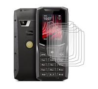 BUNALFaa Custodia per Crosscall Core-S5 (2.40") Vetro Temperato（5 pezzi）, 9H Durezza Ultra Resistente Antigraffio Antimpronta Film Protettivo Pellicola Vetro per Crosscall Core-S5