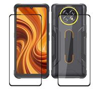 BUNALFaa Custodia per Cubot KingKong Ace 5 (6.75") Vetro Temperato Film Protettivo（2 pezzi）, 9H Durezza Ultra Resistente Antigraffio Antimpronta Film Protettivo Pellicola Vetro