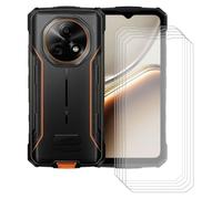 BUNALFaa Custodia per Doogee Fire 7 5G (6.60") Vetro Temperato（5 pezzi）, 9H Durezza Ultra Resistente Antigraffio Antimpronta Film Protettivo Pellicola Vetro per Doogee Fire 7 5G