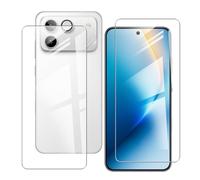 BUNALFaa Custodia per Honor Win RT (6.83") Vetro Temperato Film Protettivo（2 pezzi）, 9H Durezza Ultra Resistente Antigraffio Antimpronta Film Protettivo Pellicola Vetro