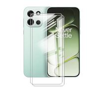 BUNALFaa Custodia per OnePlus Turbo 6 (6.78") Vetro Temperato Film Protettivo（2 pezzi）, 9H Durezza Ultra Resistente Antigraffio Antimpronta Film Protettivo Pellicola Vetro