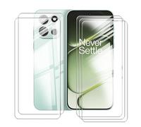 BUNALFaa Custodia per OnePlus Turbo 6 (6.78") Vetro Temperato Film Protettivo（5 pezzi）, 9H Durezza Ultra Resistente Antigraffio Antimpronta Film Protettivo Pellicola Vetro