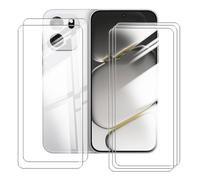 BUNALFaa Custodia per OnePlus Turbo 6V (6.78") Vetro Temperato Film Protettivo（5 pezzi）, 9H Durezza Ultra Resistente Antigraffio Antimpronta Film Protettivo Pellicola Vetro