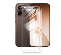 BUNALFaa Custodia per Oppo Reno15 Pro Max (6.78") Vetro Temperato Film Protettivo（2 pezzi）, 9H Durezza Ultra Resistente Antigraffio Antimpronta Film Protettivo Pellicola Vetro