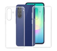 BUNALFaa Custodia per Samsung Galaxy A27 SM-A276B 6.70" Set | Bumper Cover morbido silicone TPU Assorbe gli urti- Resistente ai graffi- Chiaro Leggero Slim fit- Protezione robusta 2 pezzi