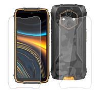 BUNALFaa Custodia per Ulefone Rugking 4 Pro (6.56") Vetro Temperato Film Protettivo（2 pezzi）, 9H Durezza Ultra Resistente Antigraffio Antimpronta Film Protettivo Pellicola Vetro