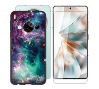 BUNALFaa Custodia per ZTE Nubia Z60S Pro (6.78") + Vetro Protettivo, Cover Antiurto Antiscivolo Morbido Silicone Nero Case Bumper Protettiva per ZTE Nubia Z60S Pro - Marcio 2