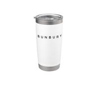 Bunbury Souvenirs/Bunbury Holiday Beach Resort Design Bicchiere termico in acciaio inox doppia parete