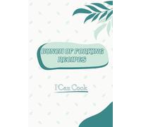 BUNCH OF FORKING RECIPES - I Can Cook: Cute Blank Recipe Book to Write in Cooking Professionally Designed & Personalized