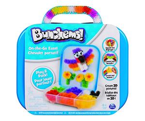 Bunchems 6027589 - Set Costruzioni in Valigetta, 150 Pezzi, Multicolore