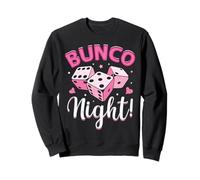 Bunco Night Divertente Gioco di Dadi Bunco Night Women Felpa