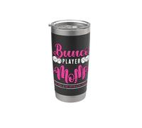 Bunco Player Mom The Idol The Myth Game Night Bunco Player Bicchiere termico in acciaio inox doppia parete