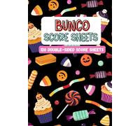 Bunco Score Sheets Halloween Edition: 120 Spooky Score Pads for Halloween Game Night