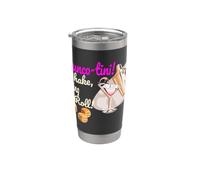 Bunco-tini Shake Ring Roll Divertente gioco di dadi Bunco Night Bicchiere termico in acciaio inox doppia parete