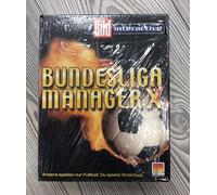 Bundesliga Manager X PC Nuovo E Confezione Originale Saldati IN DVD Box