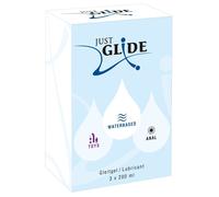 Bundle 3 Gel Idrofilo Just Glide 200ml Waterbased Toys Anal Vegan