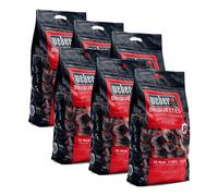 BUNDLE 6 x Sacco da 8 kg di Bricchetti Weber Cod. 17591