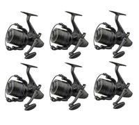 Bundle 6X Quick Runshift 3L 5000 FS mulinello a ruota libera con lenza mimetica