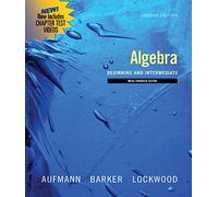 Bundle: Algebra: Beginning and Intermediate, Multimedia Edition, 2nd + Math Study Skills Workbook, 4th