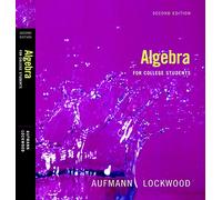 Bundle: Algebra for College Students, 2nd + Math Study Skills Workbook, 4th