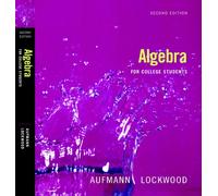 Bundle: Algebra for College Students, 2nd + Workbook